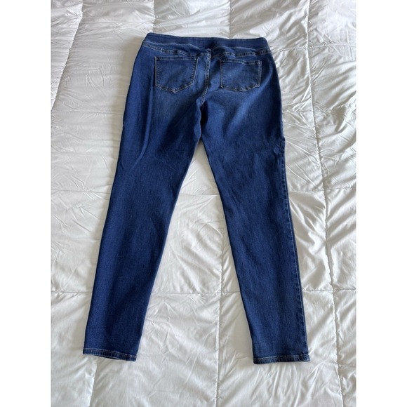 Old Navy Skinny pull on Jeggings Size 16 Stretchy Jeans Blue EUC - Picture 7 of 9